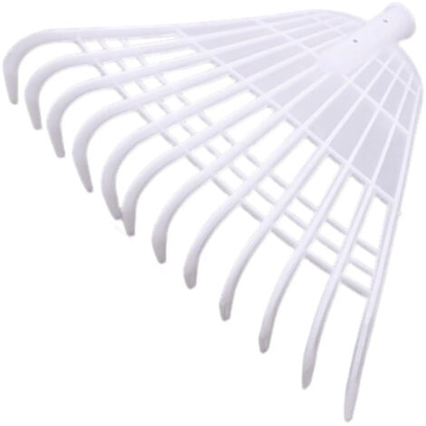 Râteau de jardin pour ramasser les feuilles et niveler le sol, D