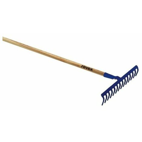 Rateau dle forgee 14 dents courbes sans manche