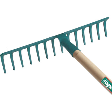 RATEAU DOUILLE FORGEE 16 DENTS COURBES EMMANCHE 150 FORGES DE MAGNE - 362161