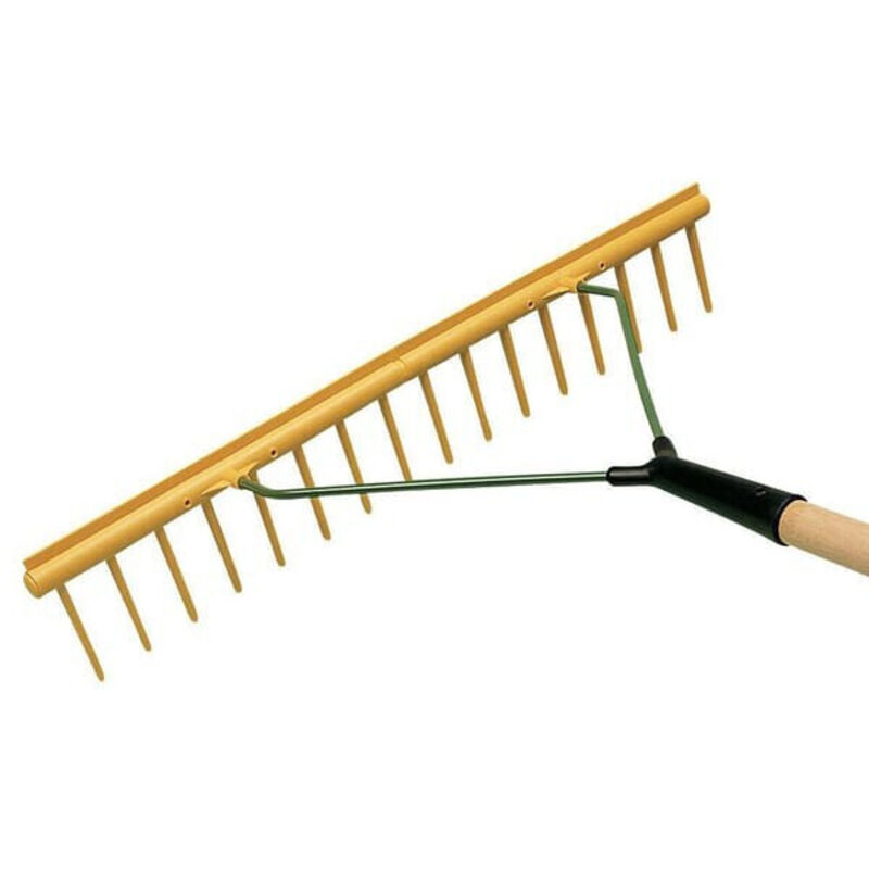 Hooihark  JOST,  kunststof,  16 tanden,  recht, met egaliseerstrip.