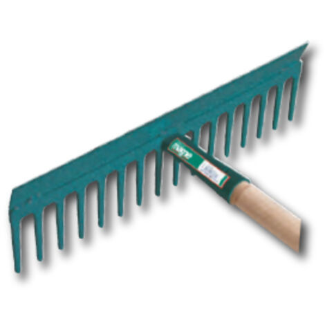 RATEAU RACLOIR A BITUME 16 DENTS - 40CM EMMANCHE 150 FORGES DE MAGNE - 356341