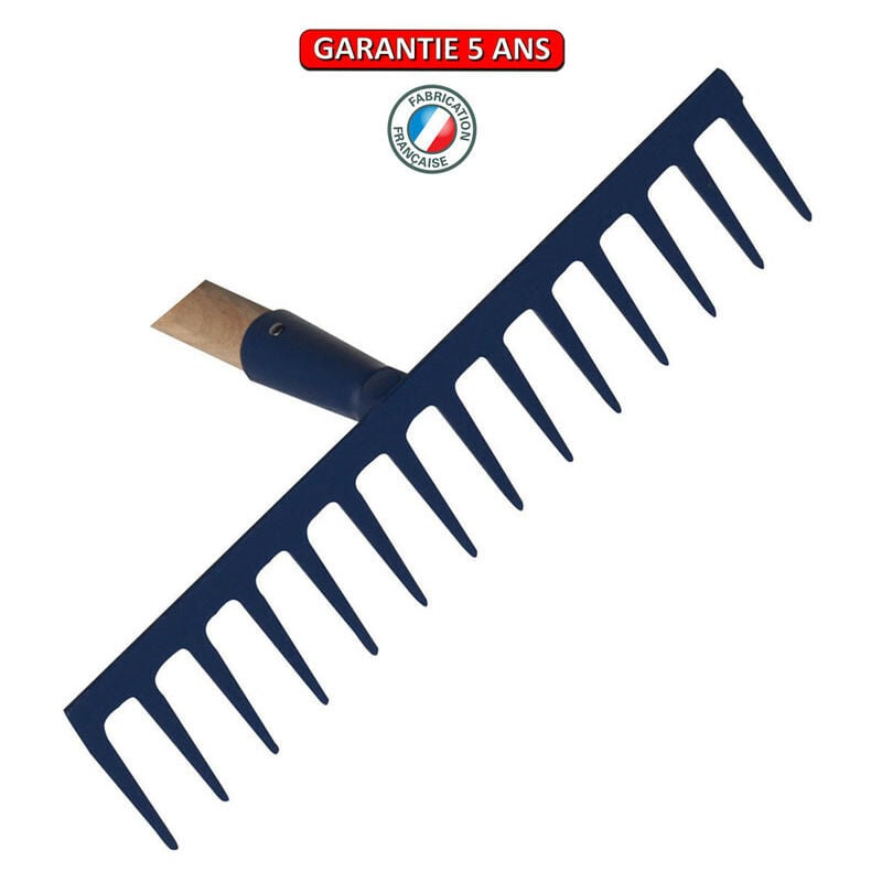 Outils Perrin - rateau trempe 16 dents douille decalee soude sm