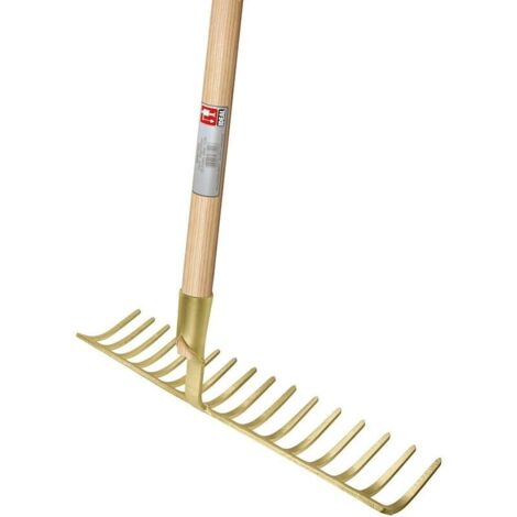 Lot De 2 Têtes De Râteau 14 Dents En Acier Noir - Pour Gazon Et Jardin - Compatible Avec Manche Standard