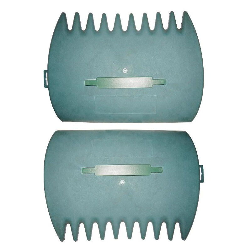 Feiyue - Râteaux à feuilles portables pour jardin et cour, 1 paire