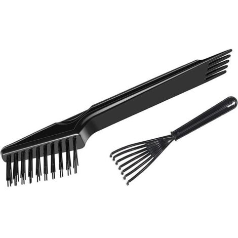 Râteaux de nettoyage pour brosse à cheveux,ensemble d'outils de nettoyage pour enlever la poussière des cheveux, les peluches,2 pcs
