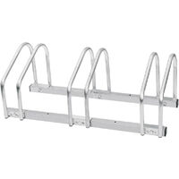 MONZANA® Râtelier 5 vélos métal support de rangement pneu 65 mm max