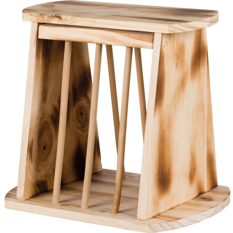 Râtelier à foin pour un usage debout, Taille 25 × 22 × 18 cm, Pour lapin/cochon d'inde. Trixie