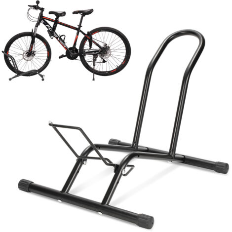 Support De Sol Pour Vélo - Porte-vélo Vertical Garage - Capacité 45 Lbs - Noir - Neuf