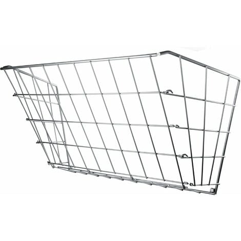 AMAHORSE Râteliers à foin pliables pour caissettes en fer galvanisé