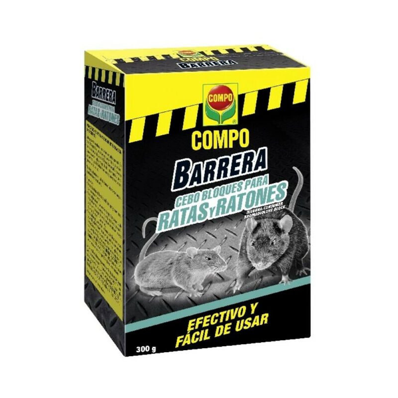 

Raticida Compo Bloques 300 Gramos