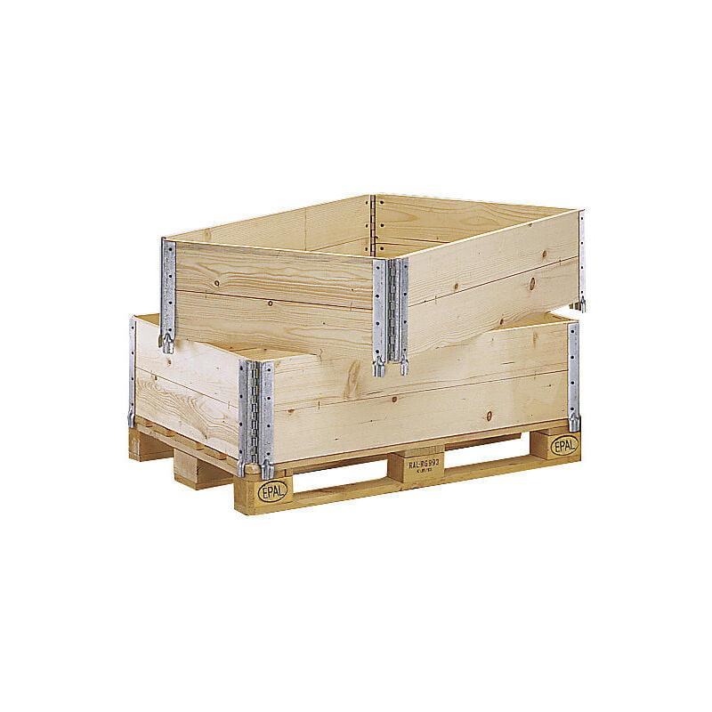 Kaiserkraft - ratioform, Rehausse en bois pour palette format européen,