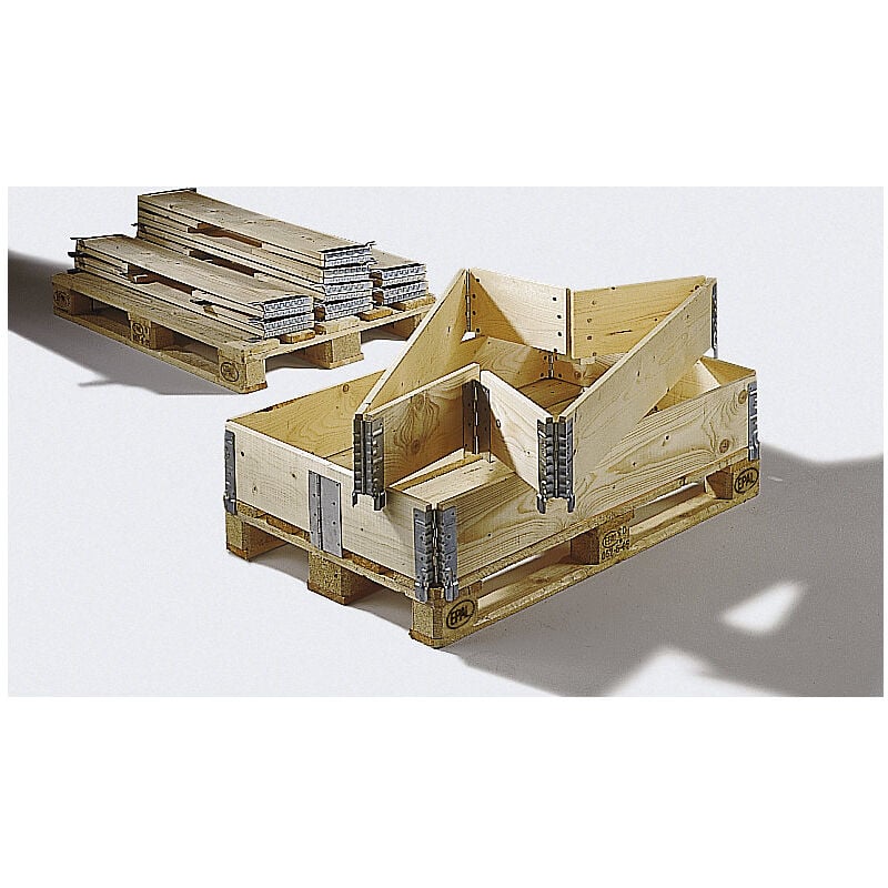 Kaiserkraft - ratioform, Rehausse en bois pour palette format européen,
