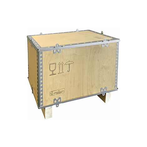ratioform  Cassa pieghevole di legno standard  con pattini 