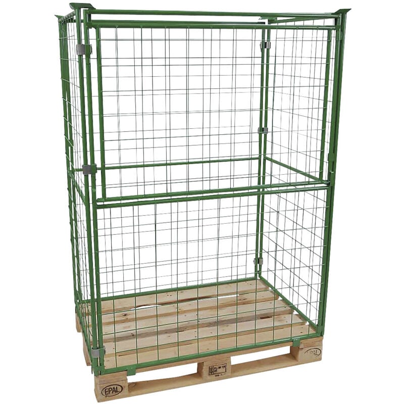 Eurokraftbasic - ratioform economy, Rehausse grillagée pour palette europe, avec