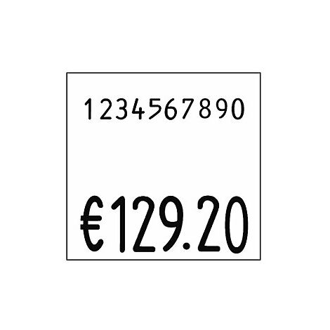 ratioform  Etichette per prezzatrice  largh x alt 29 x 28 mm 