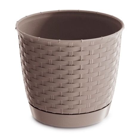 RATOLLA RUNDER BLUMENTOPF – MOCCA