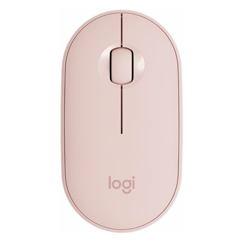 

Raton inalambrico Pebble, raton BT BT, receptor USB de 2,4 GHz, conectividad dual, ratones de ordenador opticos y delgados para ordenador
