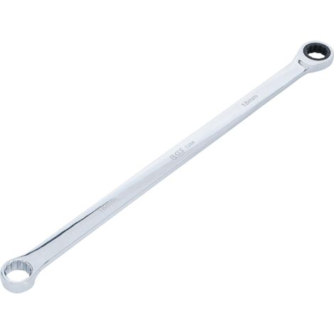 Ratsche bgs 7258 Chrom 5° Rückwinkel