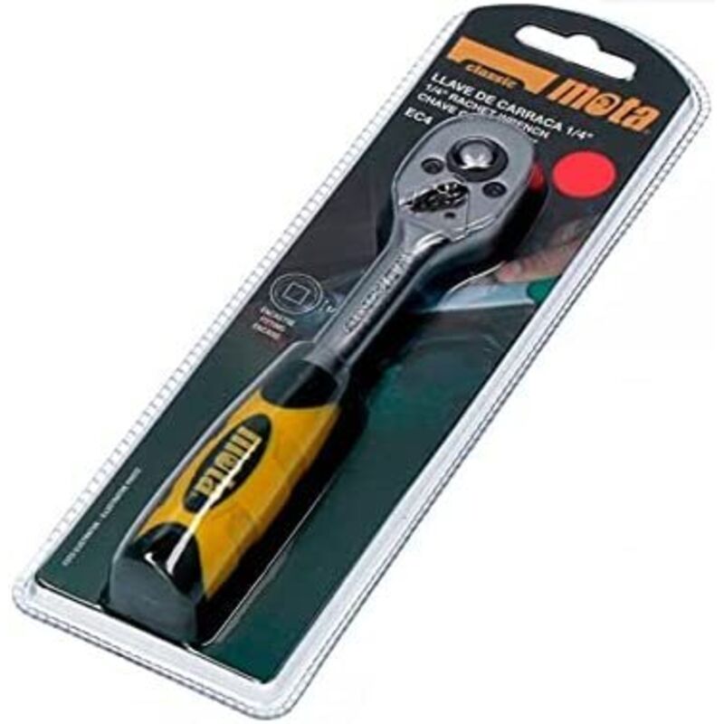 Image of Knarrenschlüssel 1/4' 45 Zähne cr v. ec4