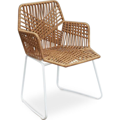 Rattan Dining Chair - Garden Chair Boho Bali Design - Tale