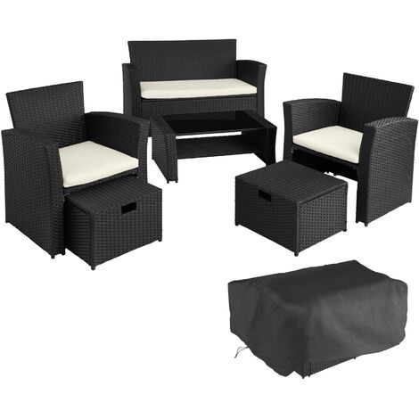 main image of "Rattan garden furniture set Modena - garden sofa, garden sofa set, rattan sofa"