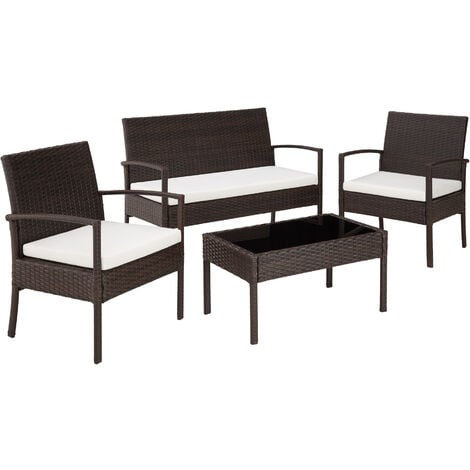 Rattan garden furniture set Sparta 3+1 - garden tables and chairs, garden furniture set, outdoor table and chairs