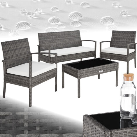 Rattan garden furniture set Sparta 3+1 - garden tables and chairs, garden furniture set, outdoor table and chairs