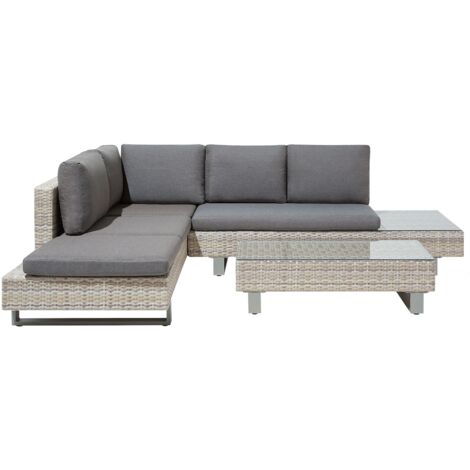 Rattan Garden Sofa Set LANCIANO