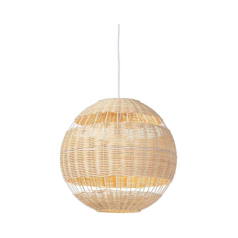 Rustic Pendant Light Rattan - Rattan