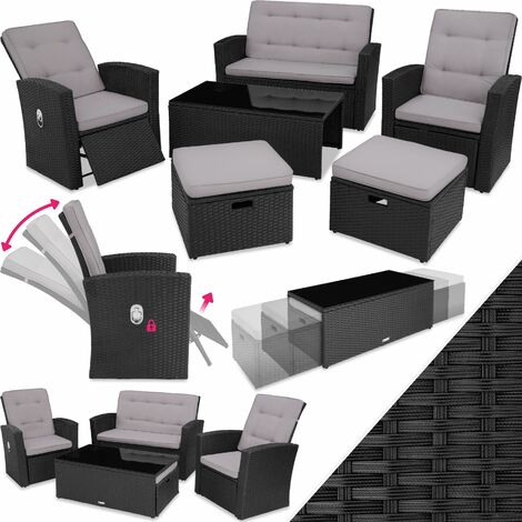 Rattanlounge Bari - Rattan-Lounge, Lounge-Set, Lounge-Gruppe