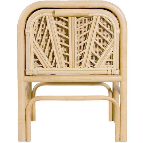 Rattan-Nachttisch GALON
