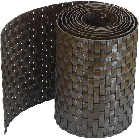 Rattan Rattan H19XL200 cm Privatsphäre Rattan Rotation Rottan Venice Francovist für Balconies Geländer Brixo - Brown