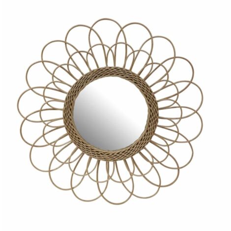 Rattan Wandspiegel Spring