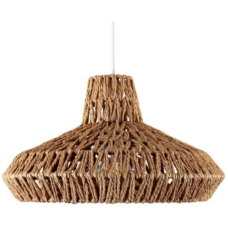 Rattan Wicker Ceiling Light Shade Pendant Lighting White Brown 20623 - Pendant Lamp Shade Wicker Rattan Wicker Ceiling Light Shade Pendant Lighting White Brown 20623 - Pendant Lamp Shade Wicker