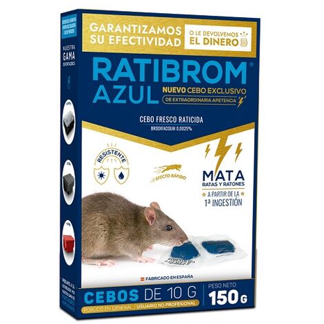 Raturbom bleu, boоtier 150 gr