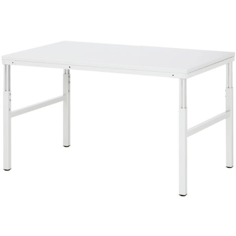Rau Basis-Arbeitstisch Melamin BxTxH 1500x900x650-1000mm