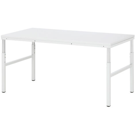 Rau Basis-Arbeitstisch Melamin BxTxH 1800x900x650-1000mm