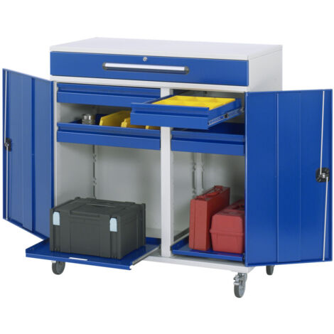 Rau Beistellschrank Stehpult 32T, B1100xT520xH1185mm, mobil