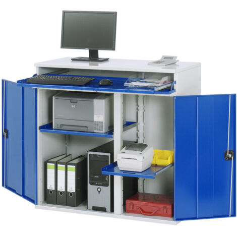 Rau Computer-Schrank - Modell 60 BxTxH 1100x520x1060mm