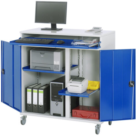 Rau Computer-Schrank - Modell 60 BxTxH 1100x520x1185 mm