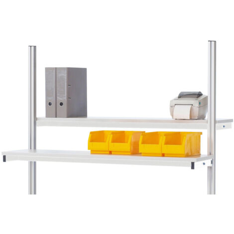 Rau Etagenbord E, B1800xT310xH75mm, RAL7035