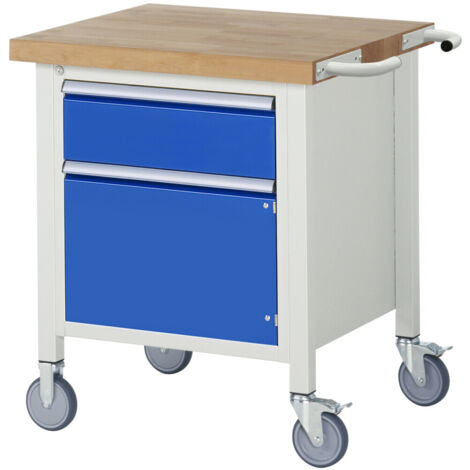 Rau Fahrbare Werkbank Modell 8152 BxTxH 750x700x880mm