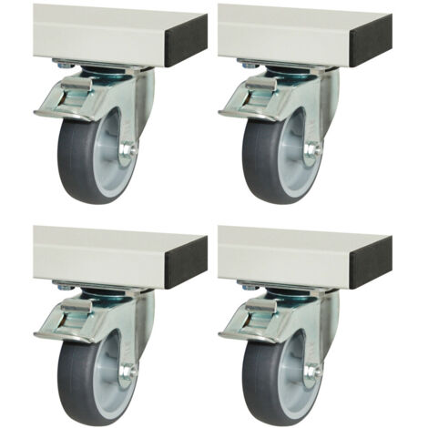 RAU Rollensatz für Serie adlatus 300+600 4 Lenkrollen