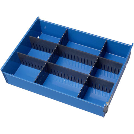 Rau Schubladen-Einteilungs-Set BxTxH 70x430x105/130 2 + 2 Rasterleisten