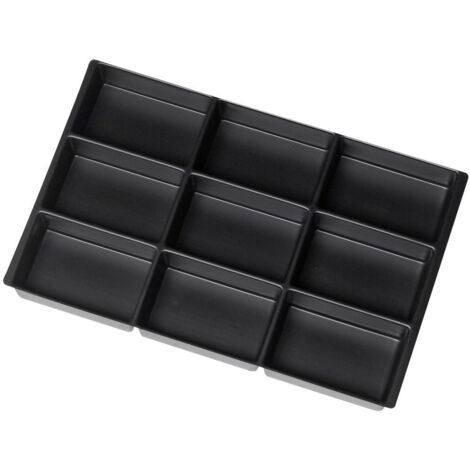 Rau Schubladen-Einteilungs-Set Schublade-E H 60-360mm Materialschale 9 Fächer
