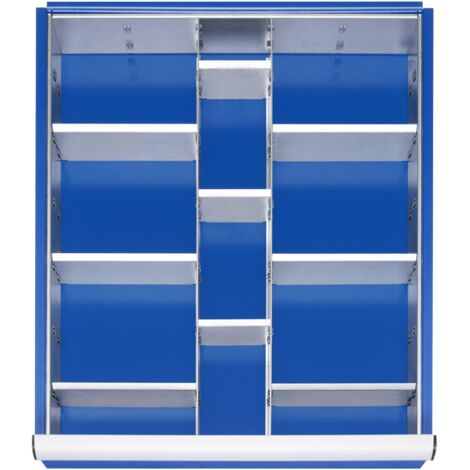 Rau Schubladen-Einteilungs-Set Schublade-L 2 Trenn + 9 Steckwände