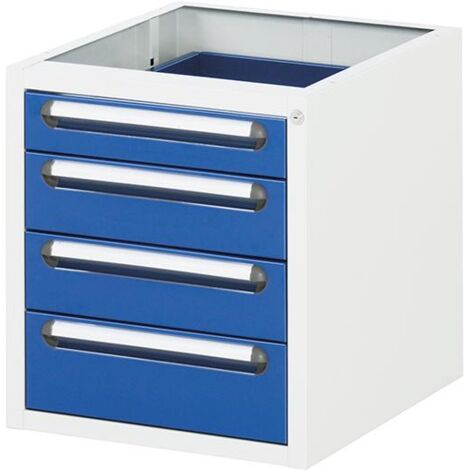 Rau Schubladenschrank E-3-4 Arbeitstisch E BxTxH 490x600x545 mm