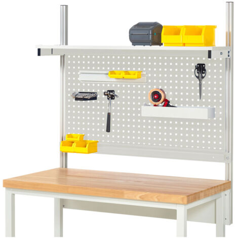 Rau System-Aufbau Komplettset 01, für Produktbreite 1250 mm, RAL7035/RAL7035