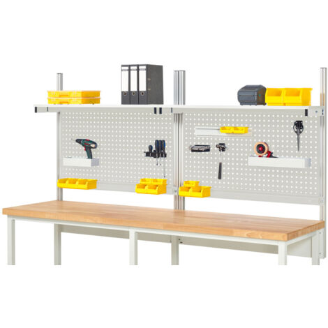 Rau System-Aufbau Komplettset 01, für Produktbreite 2500 mm, RAL7035/RAL7035