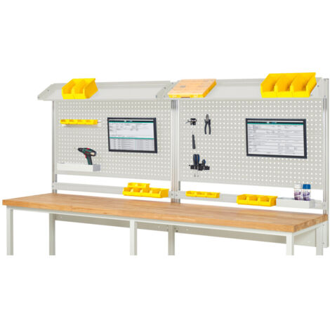 Rau System-Aufbau Komplettset 02, für Produktbreite 3000 mm, RAL7035/RAL7035